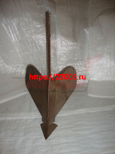 Окучник МБ регулируемый распашной б/с, металл 3мм, УСИЛЕННЫЙ (Каскад, Ока, Целина)