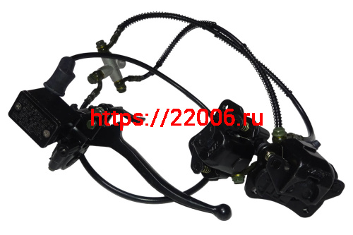 Гидравлика передняя в сборе ATV Jaeger 2 (L-770mm, 2х560mm) (608862) Гидравлика передняя в сборе ATV Jaeger 2 (L-770mm, 2х560mm) (608862)