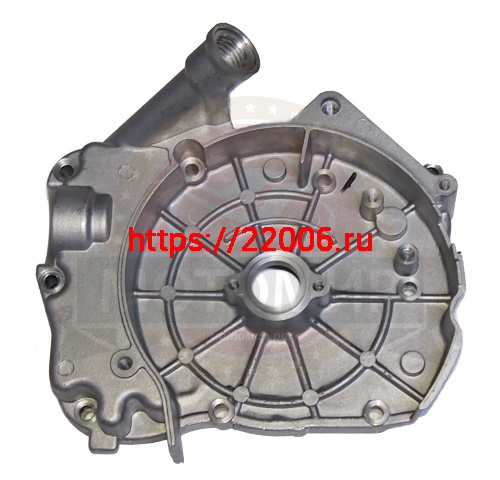 Крышка картера правая  GY6-125/150 АТV коленвала (маслощуп) ( FT150T(0701)