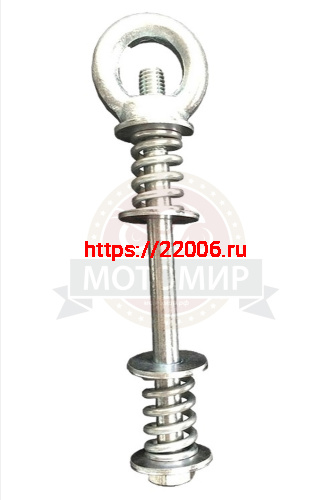 Демпферное устройство для саней