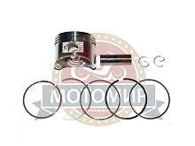 Поршень 54,00 мм 4 такт. 1Р54FMH Шторм. TTR125 см3 (кольца, палец d14мм, стопорн. кольца)