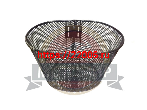 Корзина передняя 310х220х220мм, черная HUALONG (EBK-10)