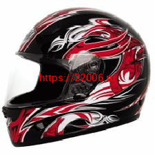 Мотошлем THH TS-38 №3 black/red (S) Мотошлем THH TS-38 №3 black/red (S)