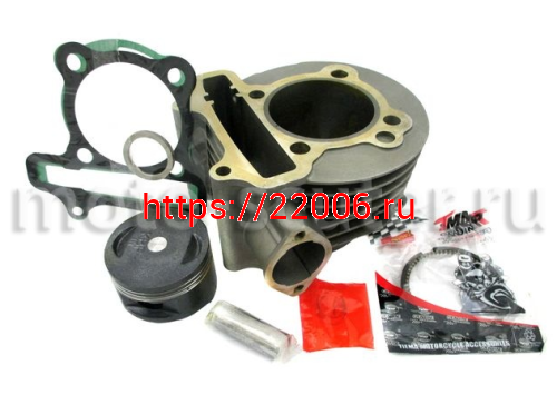 Цилиндро-поршневая группа 158QMJ Stels|/Keeway 4Т d-57,4мм 150cc Цилиндро-поршневая группа 158QMJ Stels|/Keeway 4Т d-57,4мм 150cc