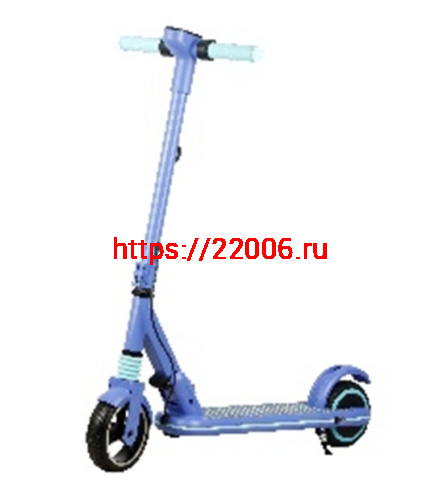Электросамокат AP-ES06 130W 24V2.6Ah Lion диам. колеса 6.5" (синий) Электросамокат AP-ES06 130W 24V2.6Ah Lion диам. колеса 6.5" (синий)
