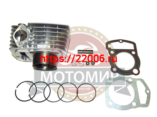 Цилиндр в сборе с поршнем CB125 см3 56.5мм (156FMI) Сenturion (H97мм, h69мм, палец 15мм) Цилиндр в сборе с поршнем CB125 см3 56.5мм (156FMI) Сenturion (H97мм, h69мм, палец 15мм)
