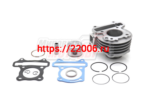 Поршневая в сборе Скутер 4х такт.(цил,порш,кольца,палец) 60см3 (44 мм) TMMP Поршневая в сборе Скутер 4х такт.(цил,порш,кольца,палец) 60см3 (44 мм) TMMP