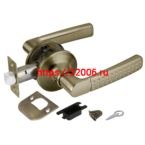 Ручка Punto (Пунто) защелка DK626 AB-PS (6026 AB-P) (без фик.) бронза Ручка Punto (Пунто) защелка DK626 AB-PS (6026 AB-P) (без фик.) бронза