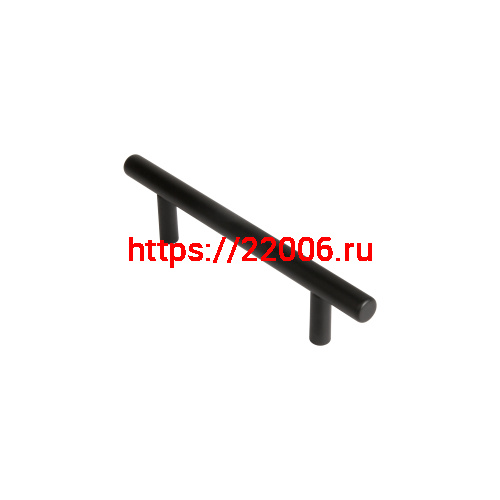 Ручка-скоба Ajax (Аякс) мебельная MB-H-005-96 мм BL черный Ручка-скоба Ajax (Аякс) мебельная MB-H-005-96 мм BL черный