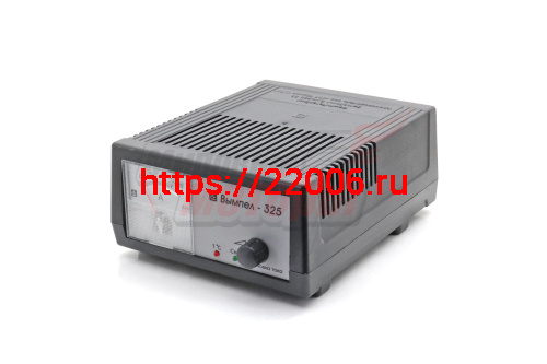 Зарядное устройство ВЫМПЕЛ-325 (12В, зарядный ток 0,8-20А, стрелочный амперметр)