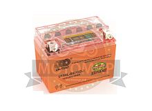 Аккумулятор 12В  7 (6,5)  А/ч  YT7В-4 iGEL, OUTDO  (150х66х95) прямая пол.