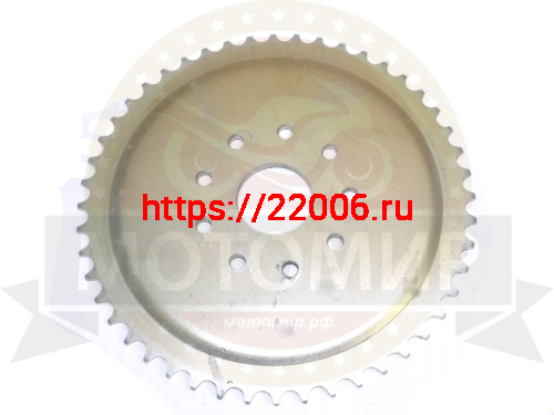 Звезда 48 зуб. (415) цепи, задняя  "Газуля" F50/72/80 голая (9 отверстий)